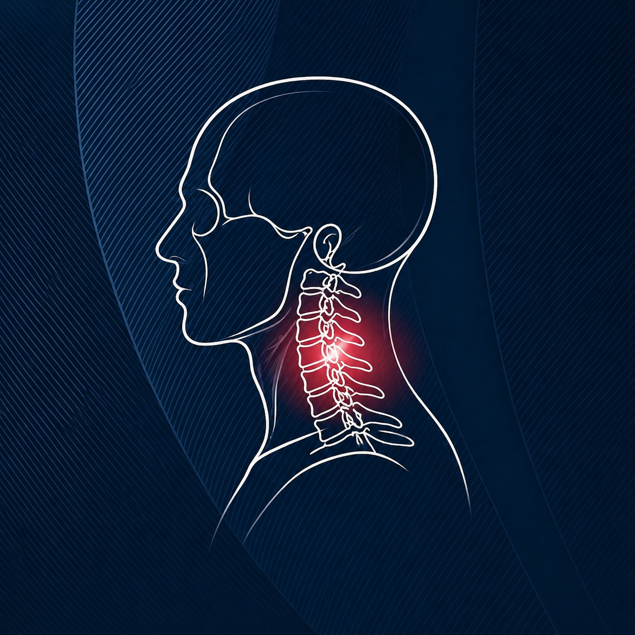 Icône douleurs cervicales ostéopathe Paris 15